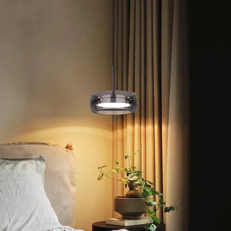 Transparent Glass Drop Light