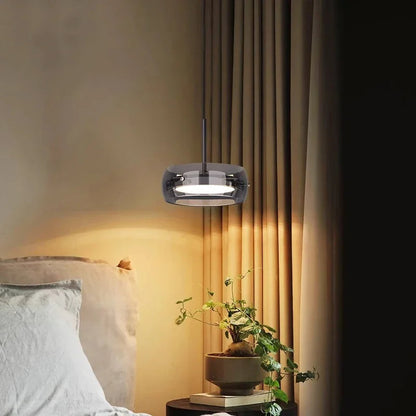 Transparent Glass Drop Light
