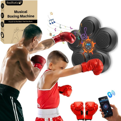 Home Boxing Workout System with Music and Gloves - Lusomart