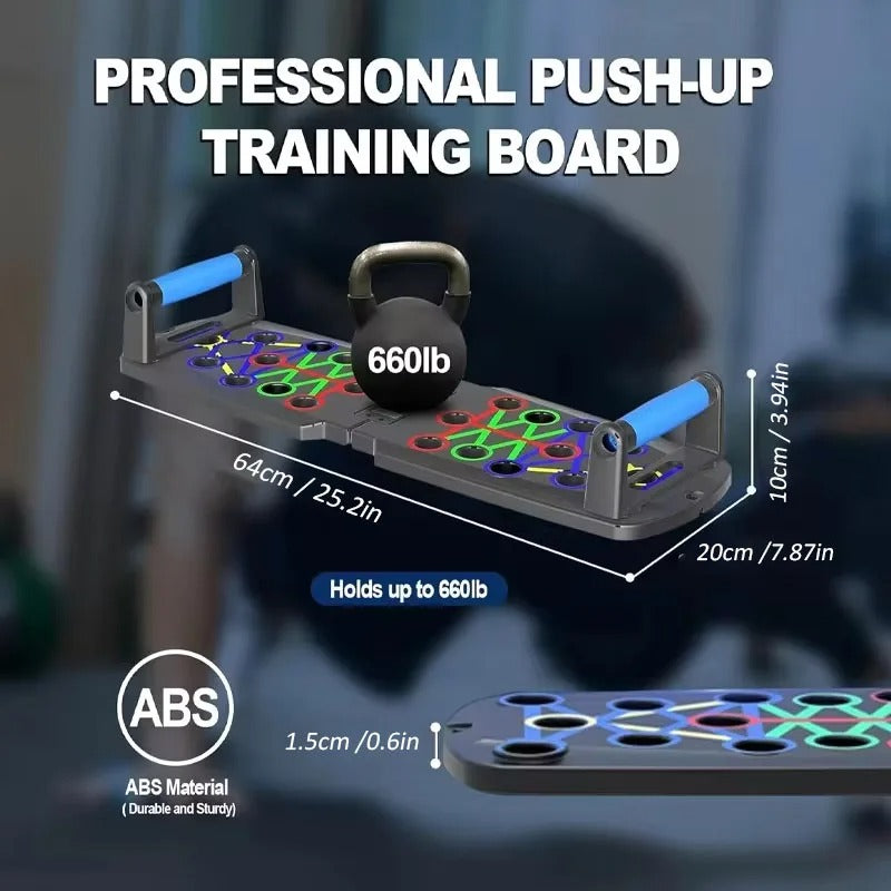 Ultimate 30-in-1 Fitness Push Up Board For Home Gym