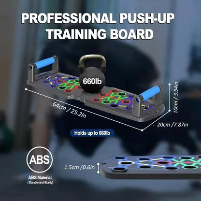 Ultimate 30-in-1 Fitness Push Up Board For Home Gym
