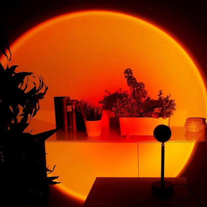 Colorful Night Light Projector Lamp With Adjustable Head