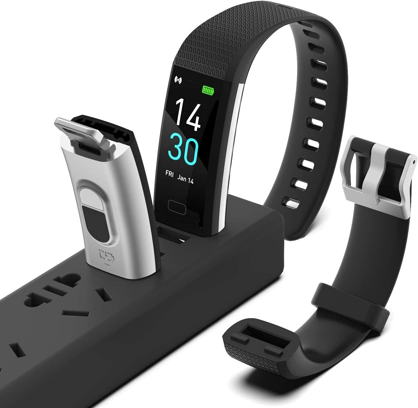 Fitness Smart Watch Water Resistant Blood Pressure Monitor