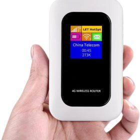 Compact 5G Mobile Wi-Fi Hotspot For Travel And Home