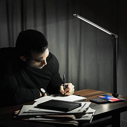 Smart LED Desk Light with Wireless Charger