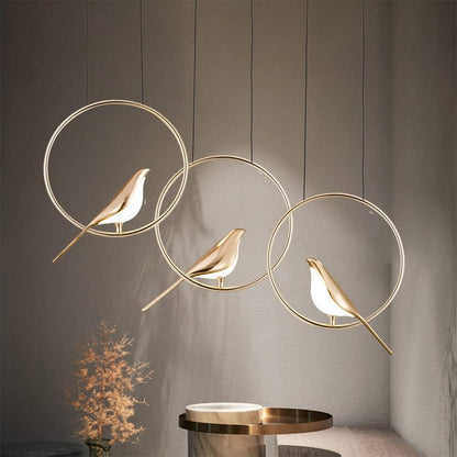 Bright Round LED Ceiling Pendant Light Fixture