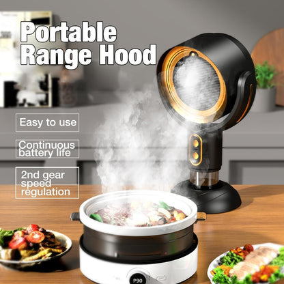 Compact Rechargeable Kitchen Exhaust Fan