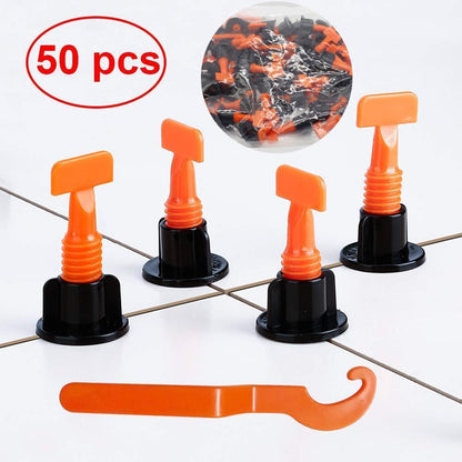 Professional Adjustable Tile Spacers 50 Piece Set