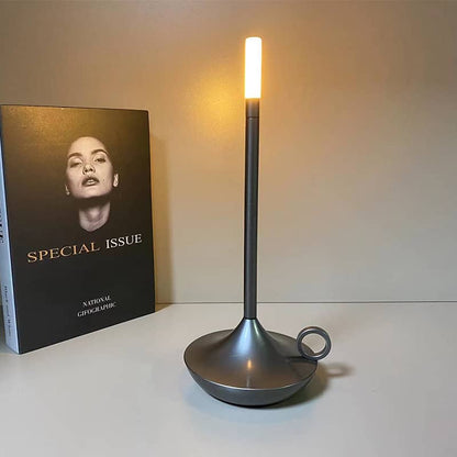 Contemporary LED Table Lamp - Portable Dimmable Light