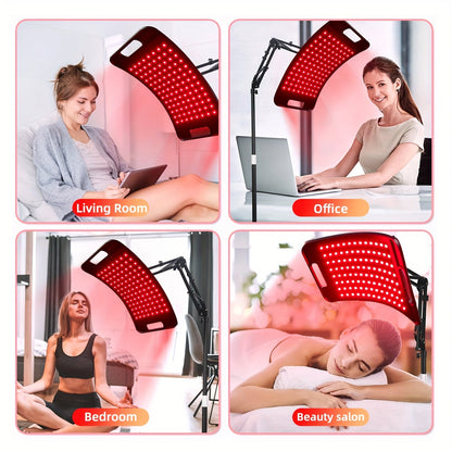 Portable Infrared Light Therapy Lamp for Home Use