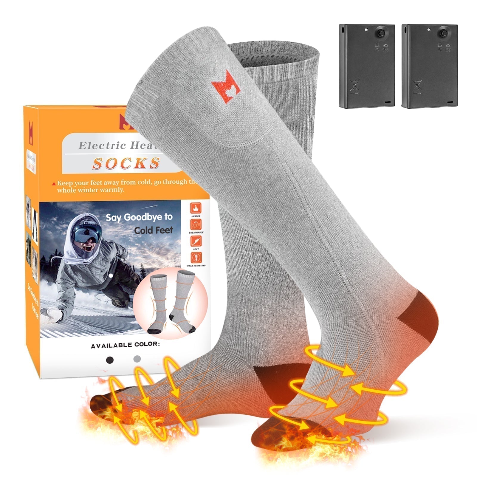 Warm Electric Heated Socks - Lusomart
