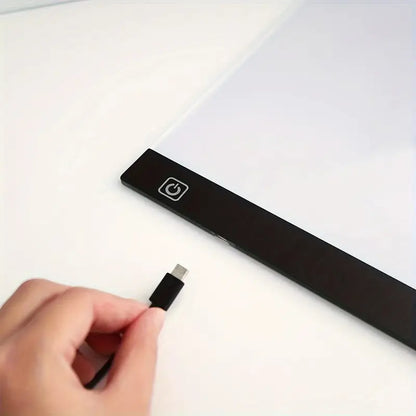 Portable LED Light Box for Tracing and Drawing
