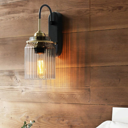 Classic Glass Wall Light Fixture