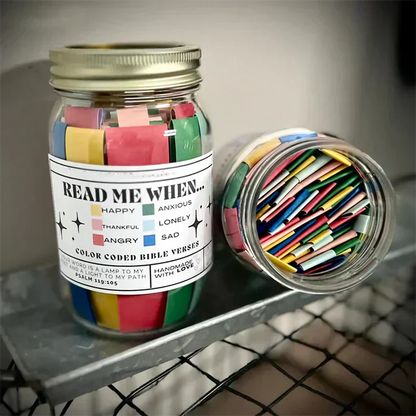 Inspirational Scripture Jar
