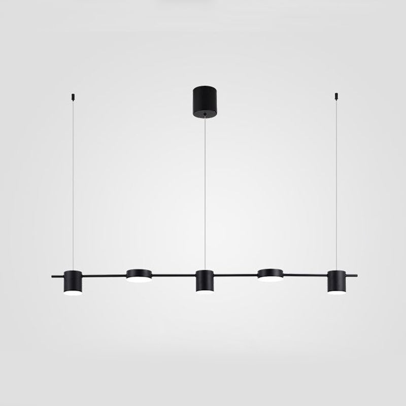 Modern Black Gold Pendant Lighting, 3-5 Lights