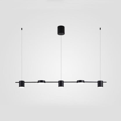 Modern Black Gold Pendant Lighting, 3-5 Lights