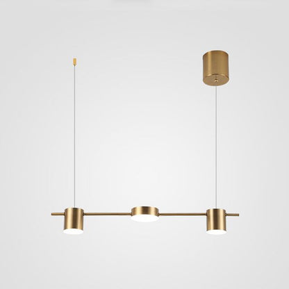 Modern Black Gold Pendant Lighting, 3-5 Lights