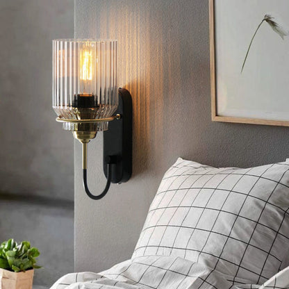 Classic Glass Wall Light Fixture