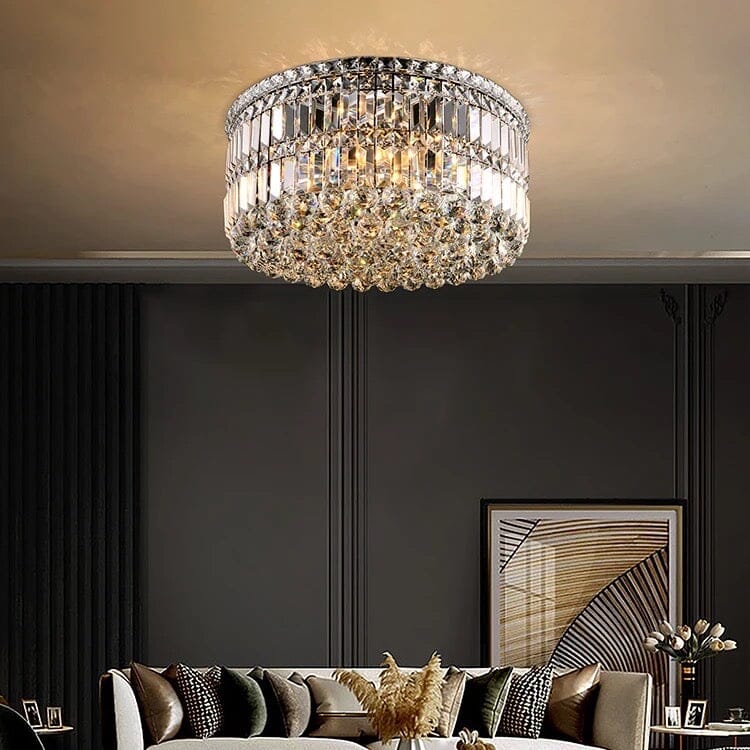 Green Crystal Pendant Chandelier