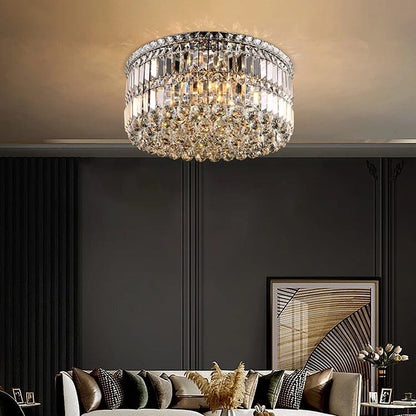 Green Crystal Pendant Chandelier