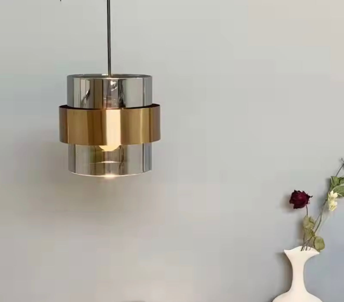Sleek Hanging Glass Ceiling Lights