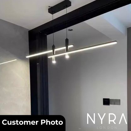 Dual Pendant Ceiling Light Fixture