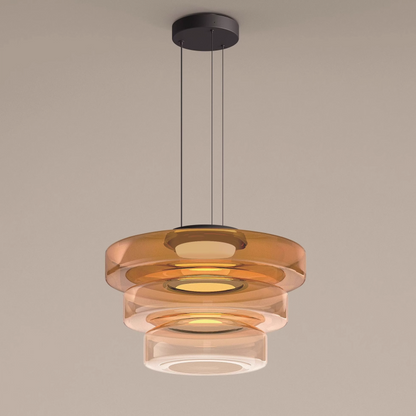 Modern Glass Drop Ceiling Light - Lusomart