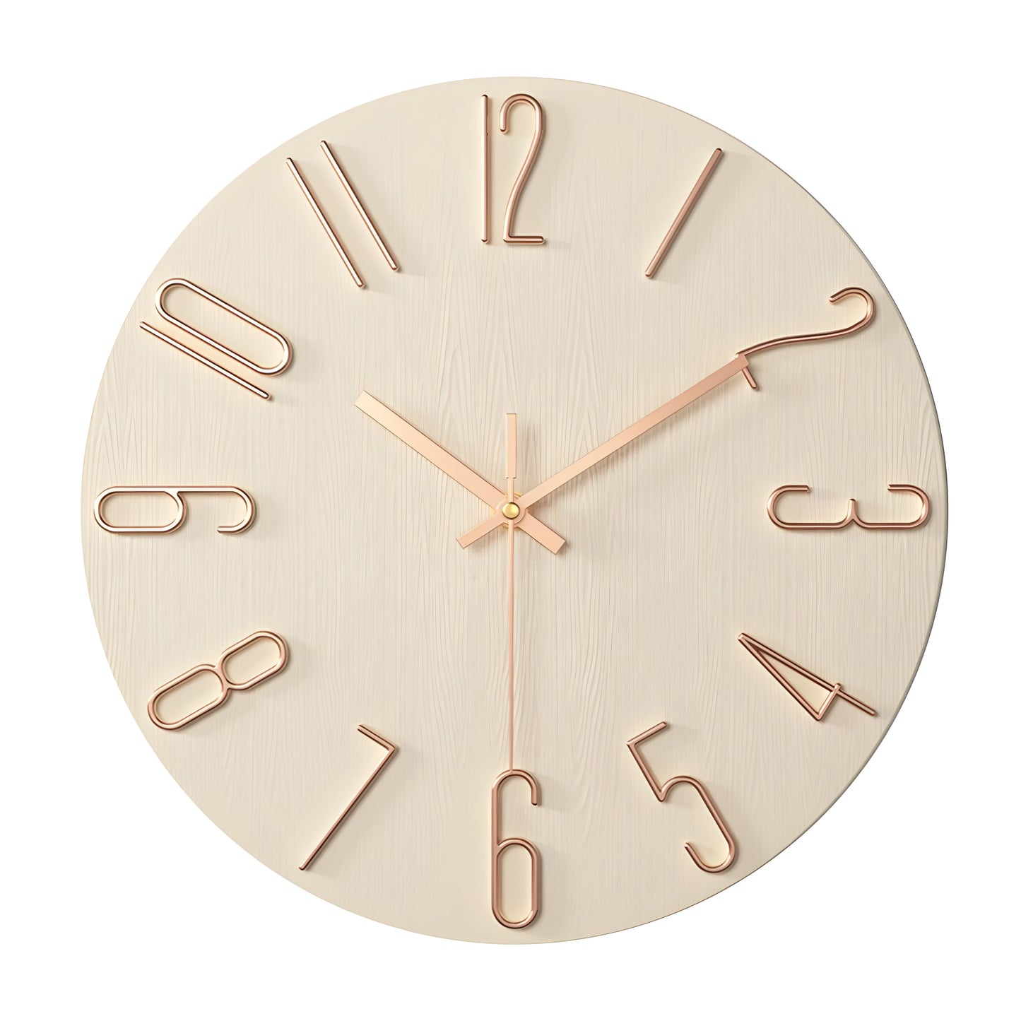 Quiet Contemporary Quartz Wall Clock