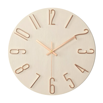 Quiet Contemporary Quartz Wall Clock