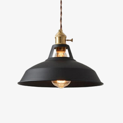 Vibrant Color Metal Drop Pendant Light Fixture - Lusomart