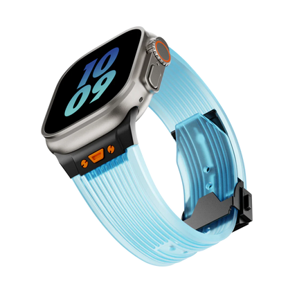 Transparent Soft Apple Watch Silicone Strap