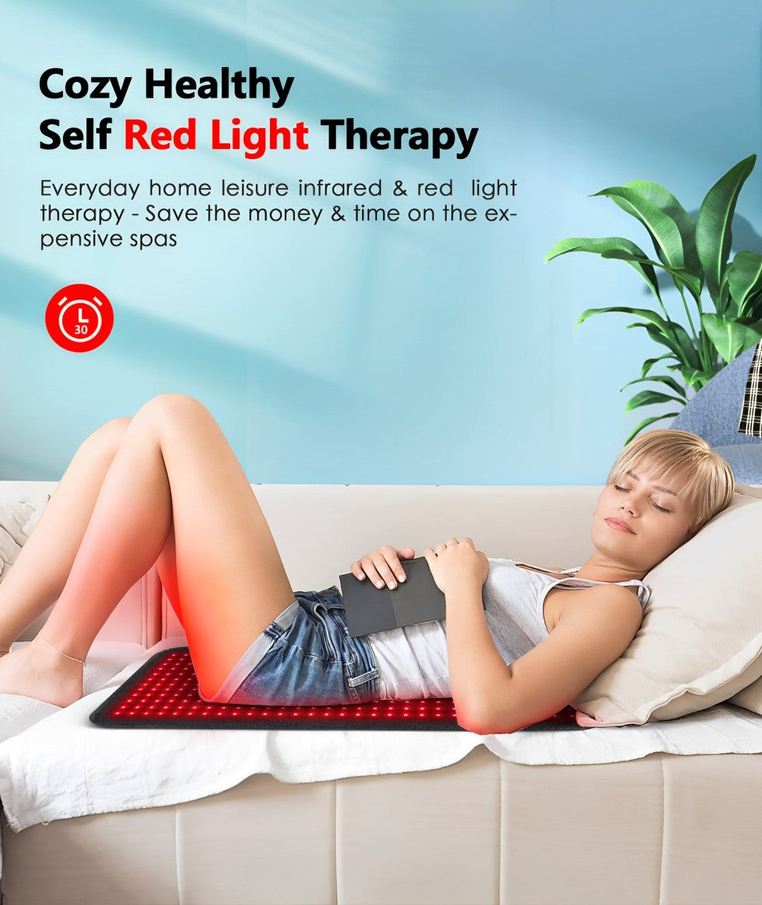 Advanced Red Light Therapy Wrap and Pad Set