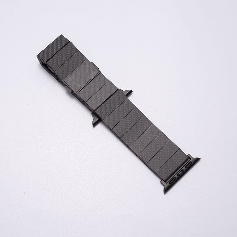 Thin Carbon Fiber Smart Watch Band with Durable Cover