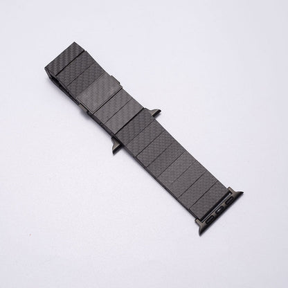 Thin Carbon Fiber Smart Watch Band with Durable Cover