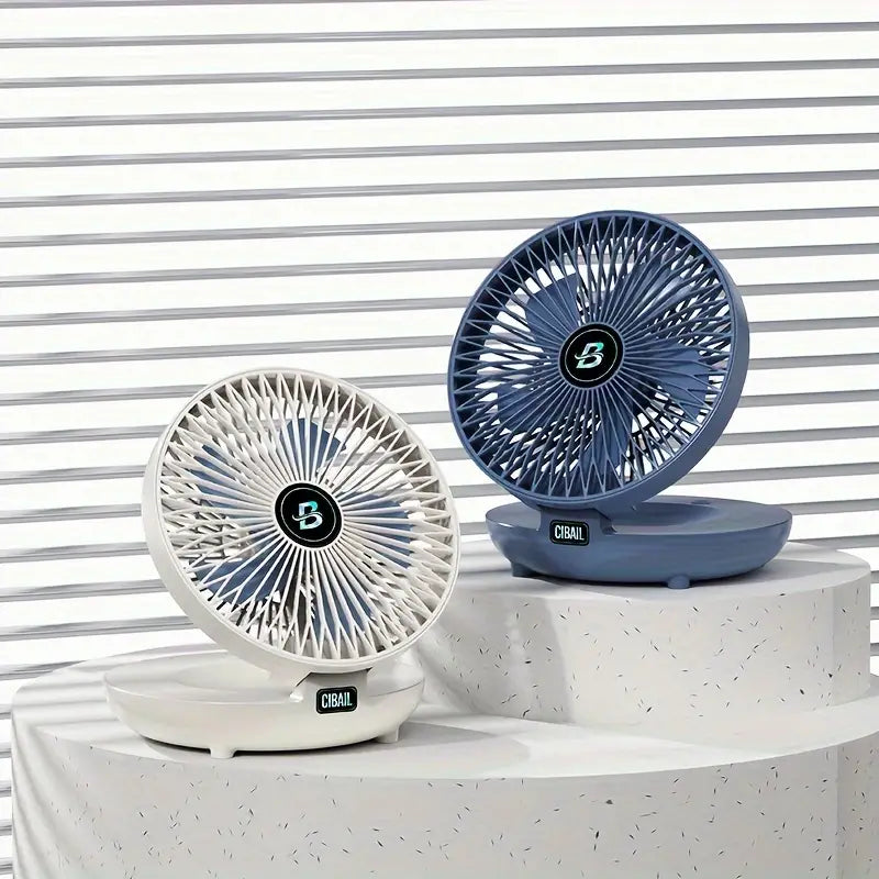 Compact USB Personal Desk Fan, Ultra Quiet for Office