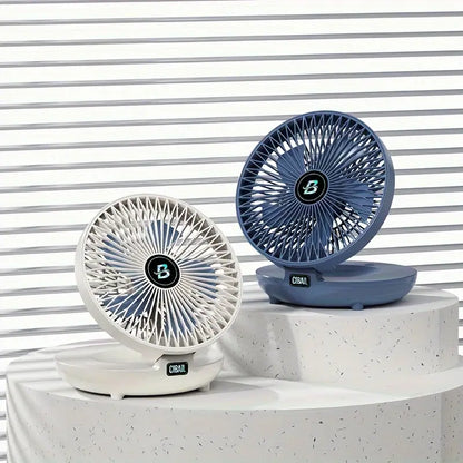 Compact USB Personal Desk Fan, Ultra Quiet for Office