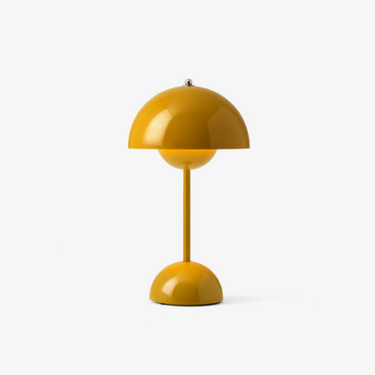 Retro Style Mushroom Table Lamp Warm Ambient Light