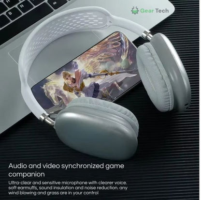 Premium Wireless Headphones, Long Lasting Noise Canceling