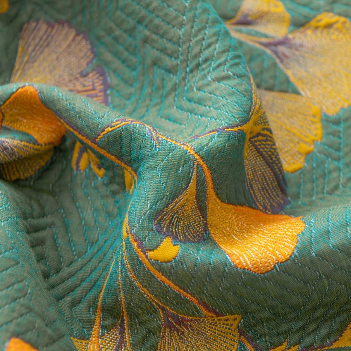 Soft Floral Reversible Throw Coverlet
