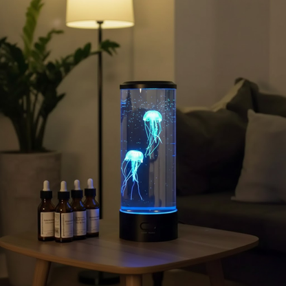 Soothing LED Jellyfish Table Lamp