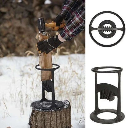 Effortless Automatic Log Splitter for Fast Chopping