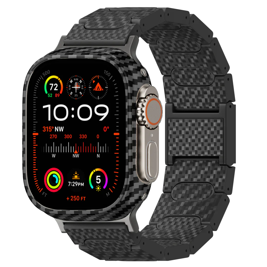 Lightweight Carbon Fiber Watch Band - Lusomart