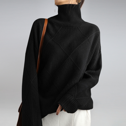 Soft Cashmere Crew Neck Sweater for Women