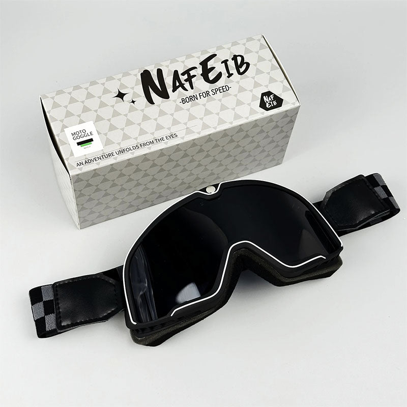 Vintage Style Prescription Goggles with UV Protection