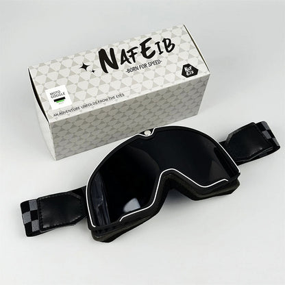 Vintage Style Prescription Goggles with UV Protection