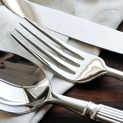 Premium Stainless Steel Flatware Set With Polished Finish