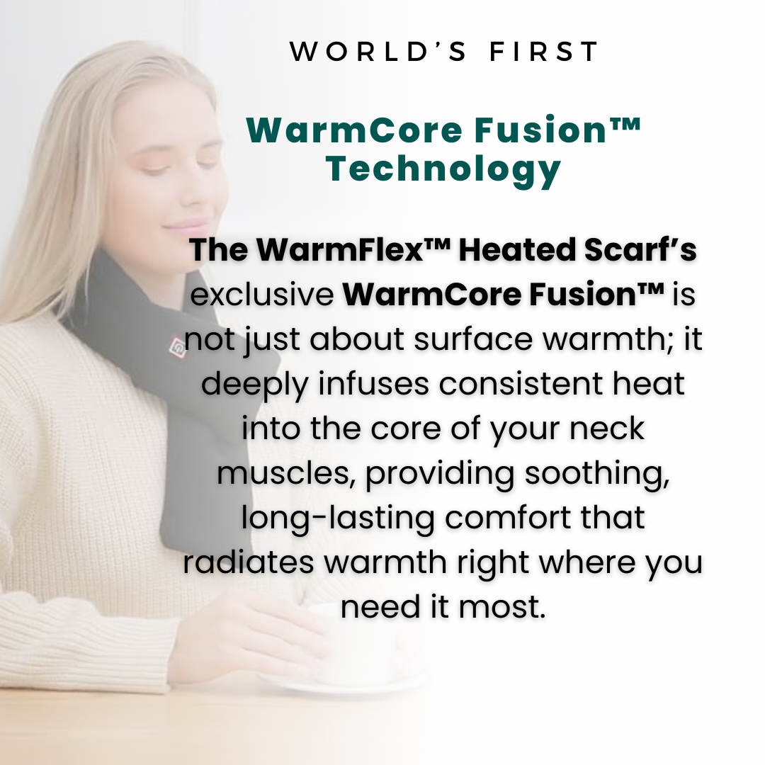 Warm Heated Neck Wrap for Cold Winter Relief