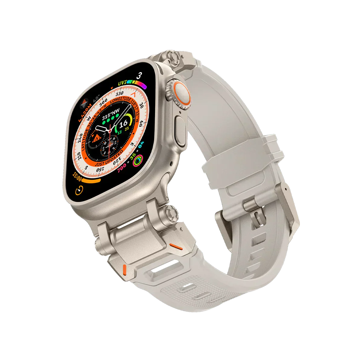 Durable Silicone Strap for Apple Watch