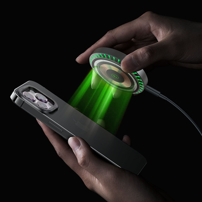 Slim LED Night Light with Wireless Charging Pad