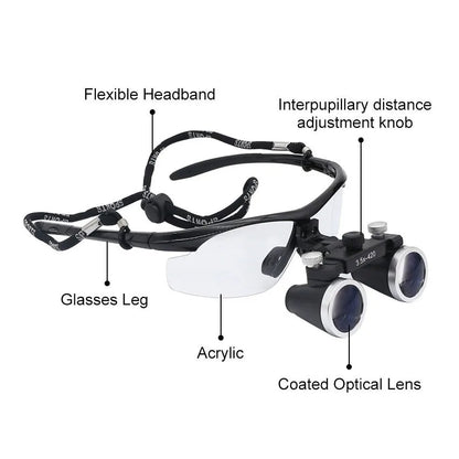 Professional Dental LED Magnifying Glasses